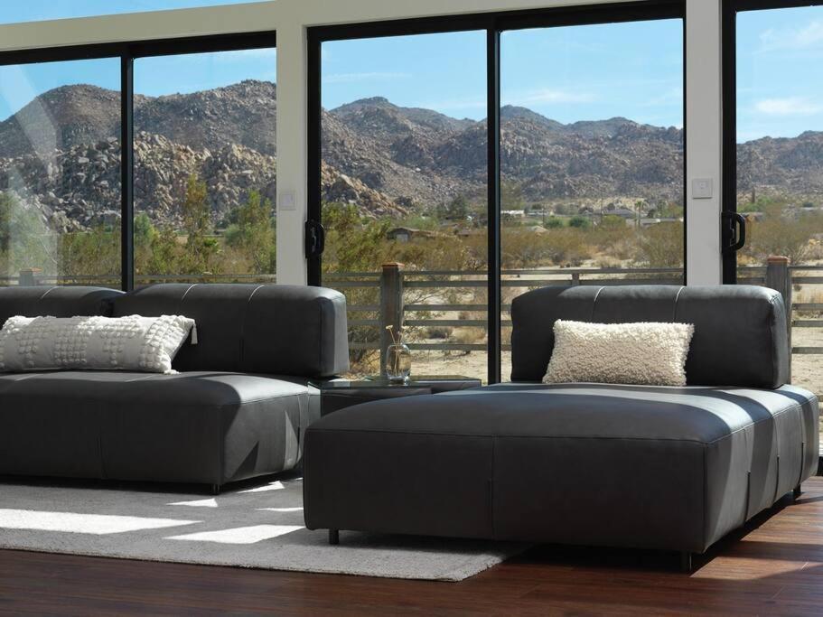 Panoramic Heaven - Luxury Designer Property W Spa Joshua Tree Exteriör bild