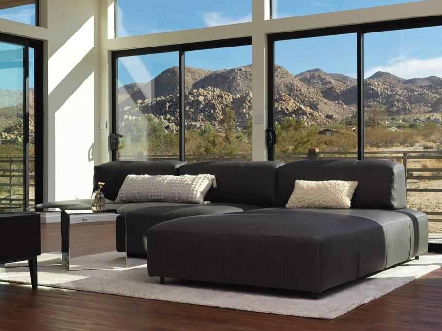 Panoramic Heaven - Luxury Designer Property W Spa Joshua Tree Exteriör bild